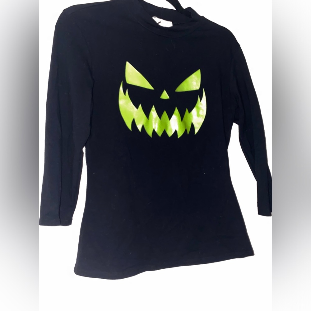 Pumpkin King Glow in the Dark 3/4 Sleeve Top